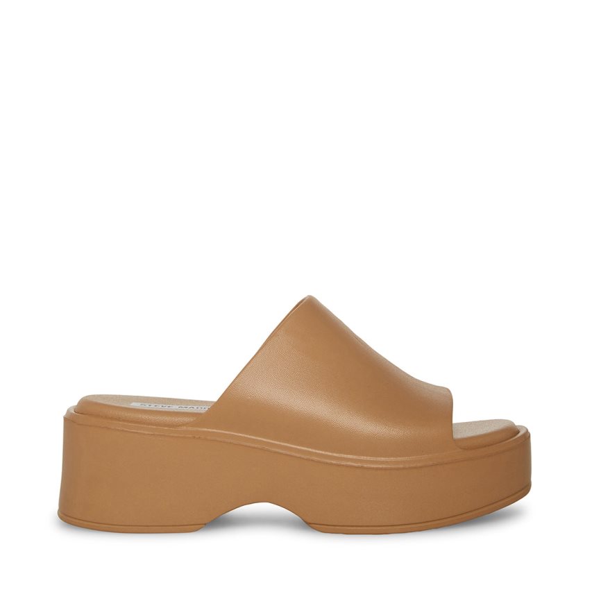 Sandalias de Plataforma Steve Madden Slinky-j Mujer Marrones | ES IG8610